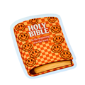 Holy Retro Smiley face bible vinyl sticker
