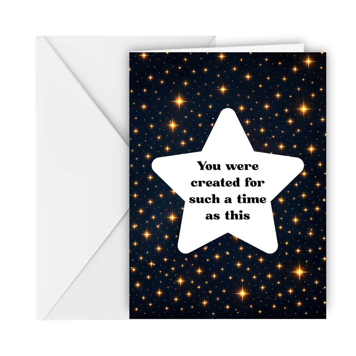 Created for such a time as this greeting card