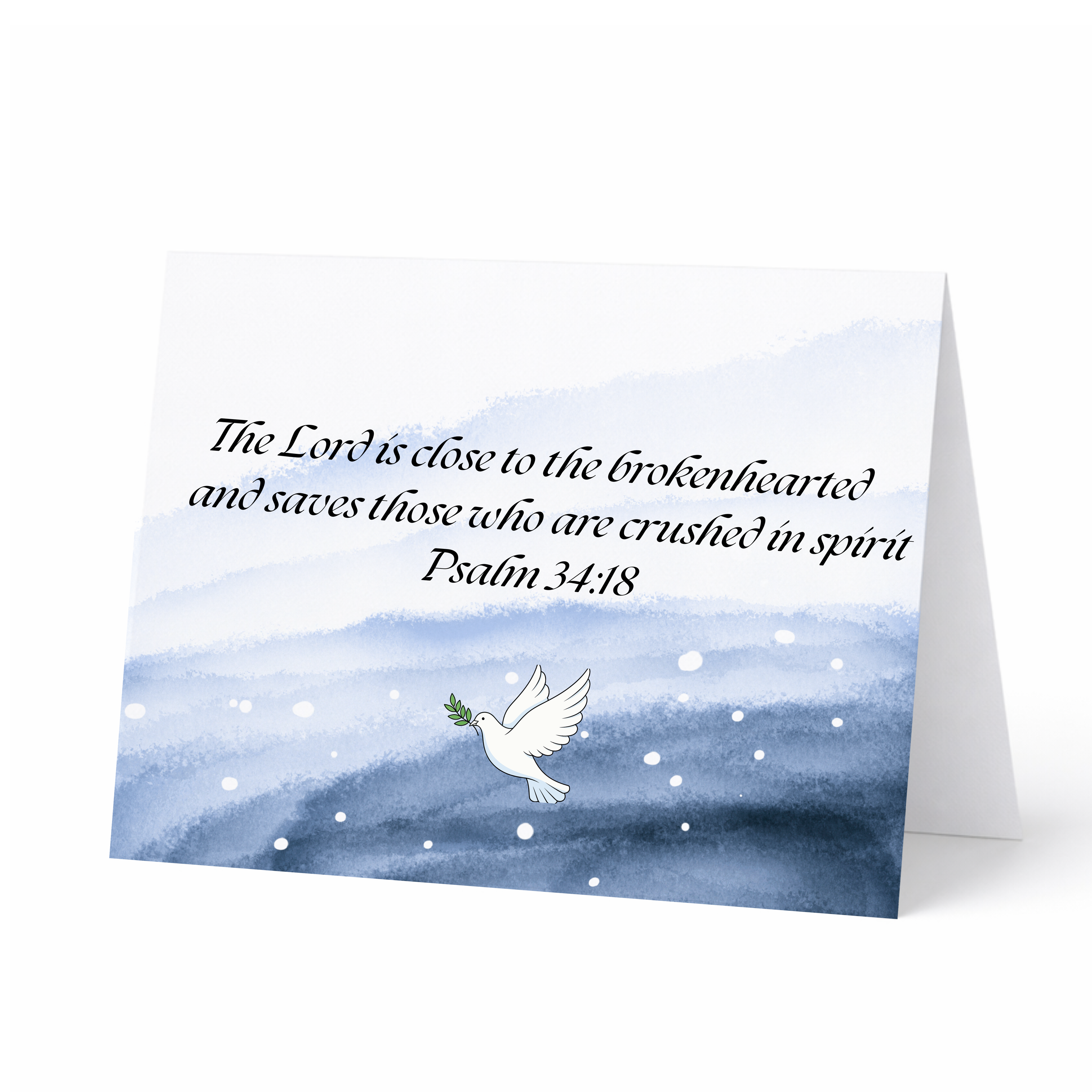 Sympathy Card-Proverbs 3:5-6 Trust in the Lord