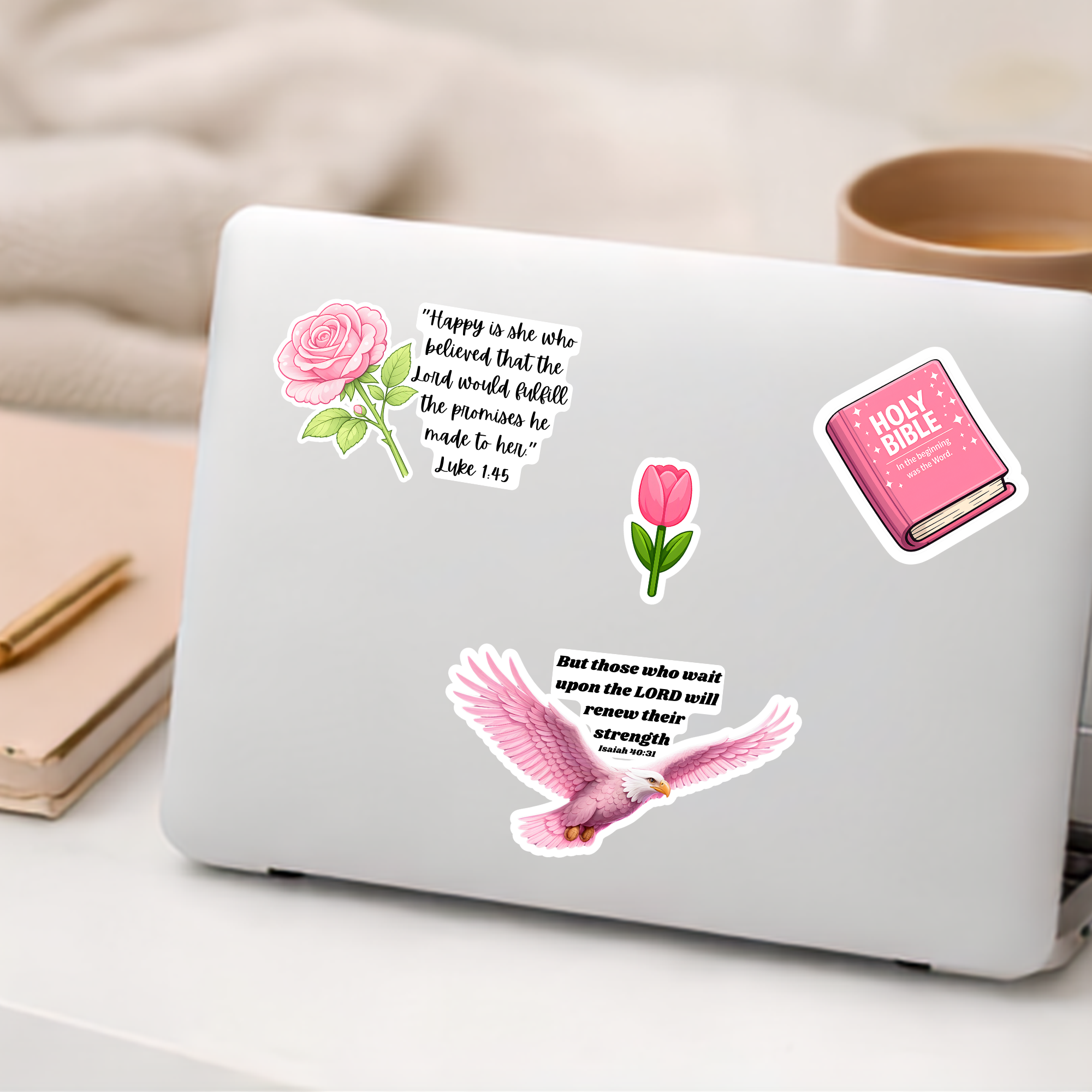 God's Girl sticker sheet Digital Download