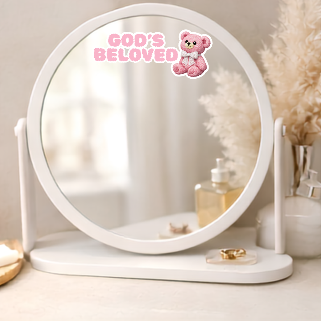 God's Girl sticker sheet Digital Download